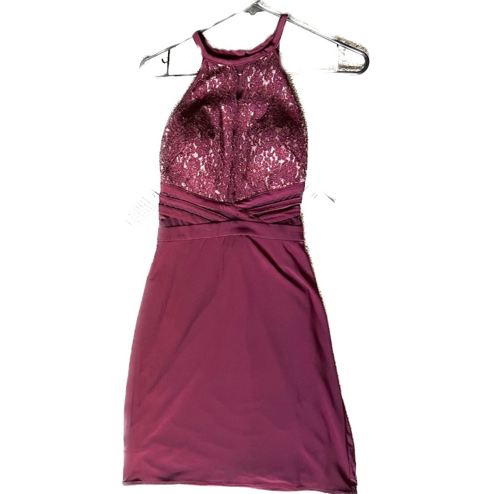 Morgan & Co Nordstrom Merlot Dress